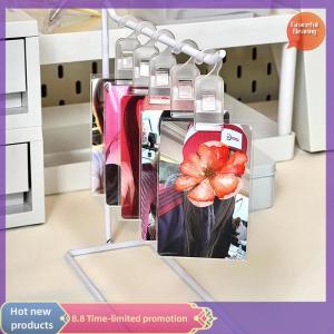 Graceful Tủ quần áo kim loại hiển thị chủ Móc khóa treo Clip nhựa đính Tabletop đồ trang sức chủ