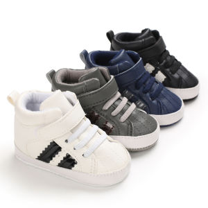 Fashion Newborn Baby Sports Shoes Toddler Infant Kids Girl Boy Soft Sole Sneakers PU Leather Crib Baby Shoes Footwear (0-18 M)