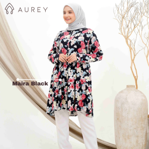 Tunik rayon Zaira atasan tunik wanita muslimah