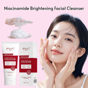 ✨Hot Sale✨Niacinamide Brightening Facial Cleanser for Whitening and Spot Removal Whitening Spot Removal Brightening Niacinamide Facial Cleanser Reduce Spots Mild Non-Irritating Brighten Skin 美白淡斑提亮烟酰胺洗面奶