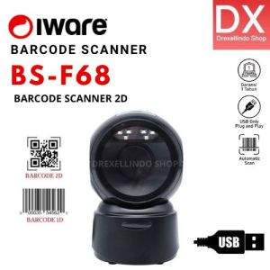 Omni Barcode Scanner 2D Iware BS-F68 / BSF68 / F68 Autoscan