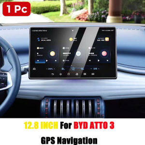 For BYD Atto3 BYD Seal Dolphin 2022 2023 Tempered Glass Film Touch Screen Protector Car Dashboard Protective Cover