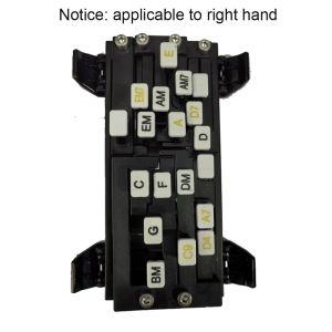 OKDEALS แบบพกพาได้ ตัวกดคอร์ดกีต้าร์โปร่ง ตัวช่วยฝึกกีตาร์ เครื่องมือการเรียนรู้กีตาร์ ตัวกดกีตาร์สำหรับสอน ความคิดสร้างสรรค์ในการ ตัวช่วยคอร์ดกีต้าร์ เริ่มต้นเริ่มต้นใหม่