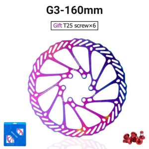 TOOPRE Bicycle Disc Brake Rotor Stainless Steel Rotor Disc Bike Brake Parts 160mm 180mm