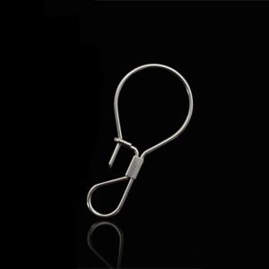 GOXBERK 2Pcs Outdoor Fishing Fishing Tackle Fishiner Fish Lock Cable Tackle Stringer Lock Buckle Fishing Tools Stringer Tools