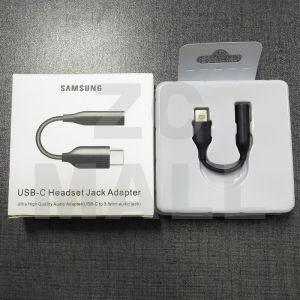 ORIGINAL SAMSUNG Type C 3.5 Jack Earphone Cable USB C to 3.5mm AUX Headphones Audio Adapter For SAMSUNG Galaxy Note 20 Note10 Plus 10+ S20 S20+ S20 FE A90 A80 A60 A8S