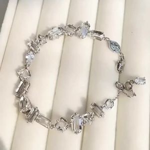 19S Swarovski Mesmera Bracelets Simple Bracelets Fadeless Bracelets Pearl Bracelets Womens Jewelry Bracelets Silver Crystal Bracelets Cute Bracelets Wedding Gifts Adjustable Bracelets Crystal Friendship Bracelets