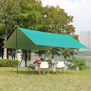 3x3 Awning Waterproof Tarp canopy Tent Shade Ultralight UV Protection Camping Tent Beach