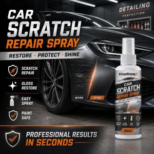 Scratch Remover Spray Car Paint Repair Instant Shine Solution for Vehicle Surface
