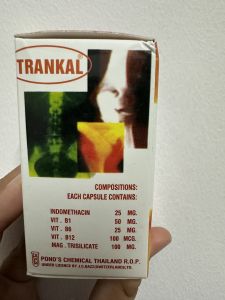 Trankal Hỗ Trợ Xương Khớp Và Gout Thái Lan Hộp 30 Viên