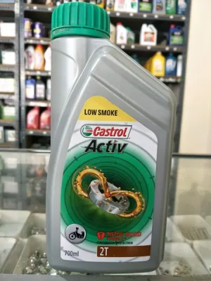 Castrol Active Oli Samping 2T Low Smoke 700ML [[DIJAMIN ORIGINAL]]