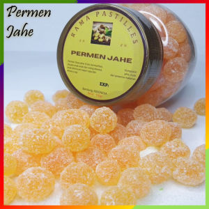 PERMEN RASA JAHE 175 gram Permen rasa jahe pedas manis jadul tekstur keras rama pastilles