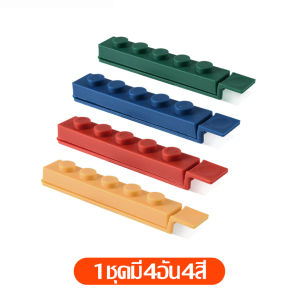 ecoco ที่ปิดปากถุง1 ชุด มี 4ชิ้น คลิปหนีบถุงขนม ที่ปิดถุงขนม ที่ซีลถุง ที่หนีบปากถุง ตัวหนีบปิดปากถุง ที่หนีบถุง ที่ซีลปากถุงถนอมอาหาร