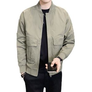 เสื้อแจ็คเก็ตผู้ชายสไตล์เท่ห์ สไตล์เรียบง่ายและสบายๆ | GIIKING