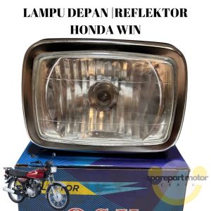 LAMPU DEPAN | REFLEKTOR HONDA WIN OLD MERK OSK