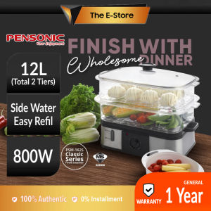 Pensonic / Bear 12L Classic Series Food Steamer | PSM-162S BFS-C60L (Egg Steamer Fish Steamer Pengukus Makanan Multi Cooker Steamer 蒸锅 PSM162S)