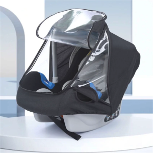 Car Seat Rain Covers for Babies All-Weather Infant Car Seat Cover Ventillated Clear Car Seat Weather Shield Easy Access