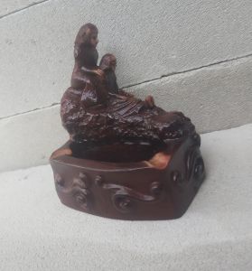 Asbak rokok unik ibu dan anak miniatur/pajangan ruang tamu NEW