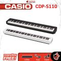 รับส่วนลดสูงสุด 100.- Casio CDP-S110 เปียโนไฟฟ้า Casio CDPS 110 , CDPS110 เต่าแดง. 