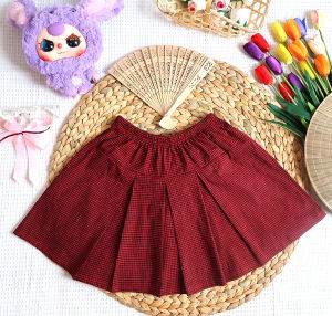 Combo 3 Set váy xếp ly kate co gian có quần chip trongáo thun gânbaby theer 6-33kg.GBEO24.SUKAKIDS