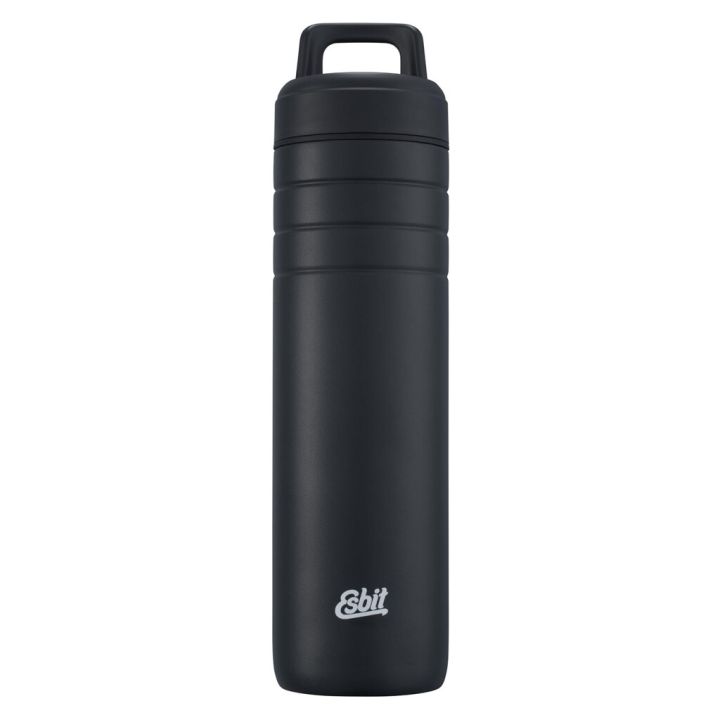 Esbit Majoris Trinkflasche Aus Edelstahl – 0,68 L, 100 % Dicht, Mit Loop-Kappe