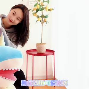 2025 ตุ๊กตาปลาฉลามของเล่นตุ๊กตาวาฬตัวเดียวน่ารัก ins หมอนกอดที่นิยมในโลกออนไลน์สำหรับของขวัญหมอนโซฟาสำหรับเด็กชายและเด็กหญิง