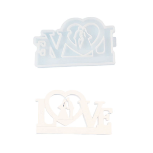 Nghệ nhân Silicone tình yêu khuôn mịn demolding crafting Phụ kiện cho xà phòng sáng tạo