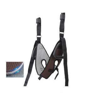 Ergonomic Cervical Traction Device For Neck Pains Relief With Foams Padded & Breathable Meshes Fabric Adjustable Design