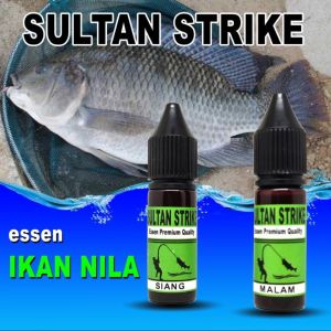 Nila Strike Sultan Essen premium khusus ikan nila jago strike siang dan malamgalatama galapung dan harian