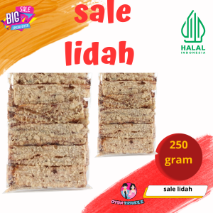 sale lidah sele pisang lidah cemilan kiloan murah 250gr