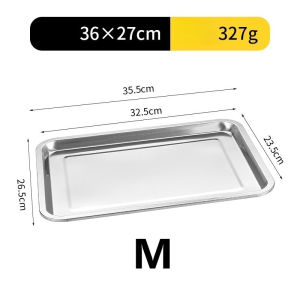 LILIER Kitchen food tray pastry steaming tray made of 304 stainless steel High-Temperature Resistant