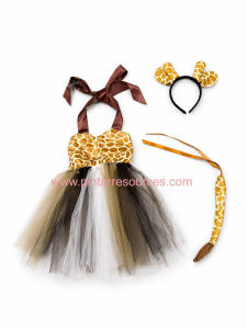 READY STOCK Cosplay Kids Children Animal Giraffe Costume Movie Story Book Character Safari Wild Animal Zoo Animal