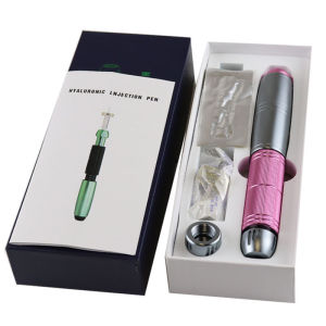 Hengfa Lina 3 Level Adjust Hyaluron Pen With Two Heads Hyaluronic Acid Pen For Lip Lift Anti Wrinkle 0.3Ml 0.5Ml Injector