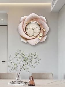 xpkQ Home Decor Wall Clock Living Room Decoration with Silent Clock Creative Fashion European Wall Clock 3T7R1