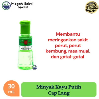 Minyak Kayu Putih Cap Lang 30 mL - Pereda Kembung dan Masuk Angin