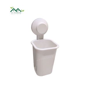 ที่ใส่แปรงสีฟัน แบบดูดติดผนัง สีขาว IKEA ไม่ต้องเจาะผนัง