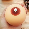 Decompression Silicone Boob Ball Soft Breast Squishy Squeeze Toy Stress Reliever 8.5cm. 