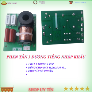 Mạch phân tần loa YULI - 1 bass 1 trung- 1treble hàng nhập nhẩu có khắc tên nhà sản xuất giá 1 mạch
