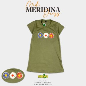 Dress Midi Meridina - Daster Anak 2-6 Tahun by Pineapple Kids