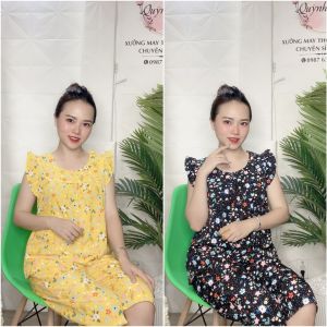 ĐỒ BỘ LỬNG HOA DỄ THƯƠNG (ẢNH THẬT) GIOA HOA NGẪU NHIÊN CÓ SIZE 40-75KG - LUA38