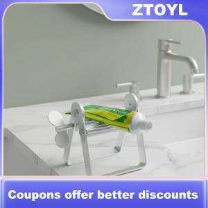 【ZTOYL】 Metal Toothpaste Tube Squeezer - Large Multifunctional Tube Wringer Roller Dispenser For Hair Color Dye Paint Tubes