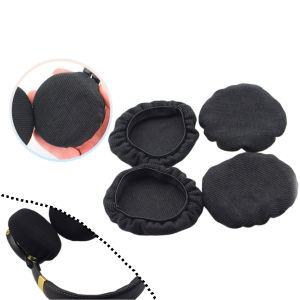 1Pair Headphone Dustproof Cover Stretchable Washable Earcup Protector Stretchable Fabric Earpads
