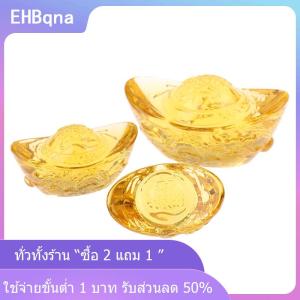 [COD] EHBqna KITCHEN จีนฮวงจุ้ยหยวน Bao มังกรรูปแบบ Ingot Lucky Blessing หน้าแรกเครื่องประดับ