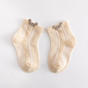 Baby Socks Cotton Nets Elastic And Anti Slip Cute Mickey socksnewborn Baby Boy girl socks 0-3Y