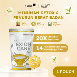 Exioncare Gold Series Tea Pouch - Isi 20 Tea Bag | Teh Diet | Teh Detox | Slimming Tea
