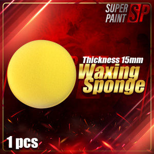 Polishing Wax Sponge High-quality Fine-pore Polyester Sponge 9cm Polishing Car Cleaning Tools Car Wash Accessories汽车打蜡海绵