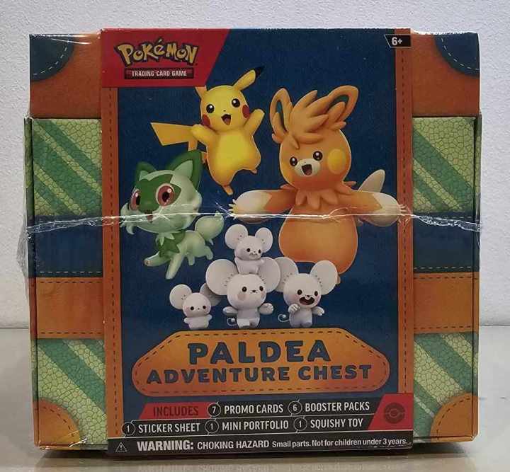 Pokemon TCG Paldea Adventure Chest Abstract Strategy Card Game Recommended  For Ages 14+ Pokemon Brand Collectible Game - Lazada | Lazada PH