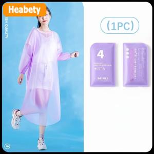 【2-3 days delivery】 Portable Thickened Raincoat Travel Outdoor Rainwear Waterproof Women And Men Disposable Camping Rain Cover Travel Supplies