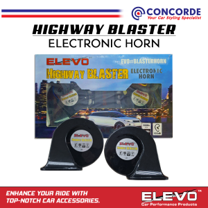 ELEVO HIGHWAY BLASTER ELECTRONIC HORN 105DB 4AX2