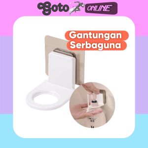 GO544 Gantungan serbaguna gantungan Tempel Botol sabun